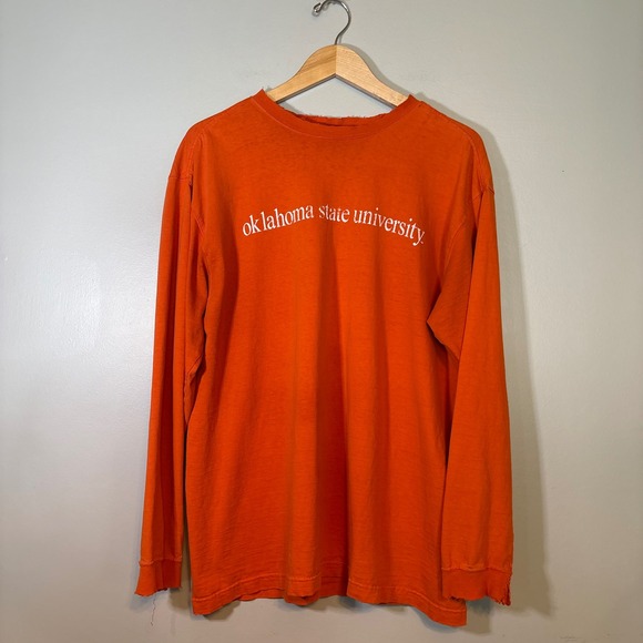 Jansport Other - Vintage JanSport Oklahoma State University Long Sleeve T-Shirt Orange Mens L